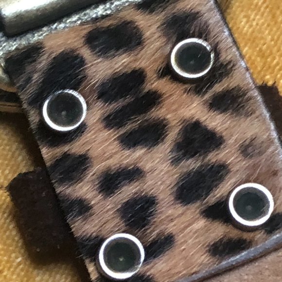 LEATHEROCK Soft Leather & Rhinestones Belt.